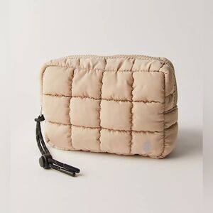 Quilted Mini Case in Off White